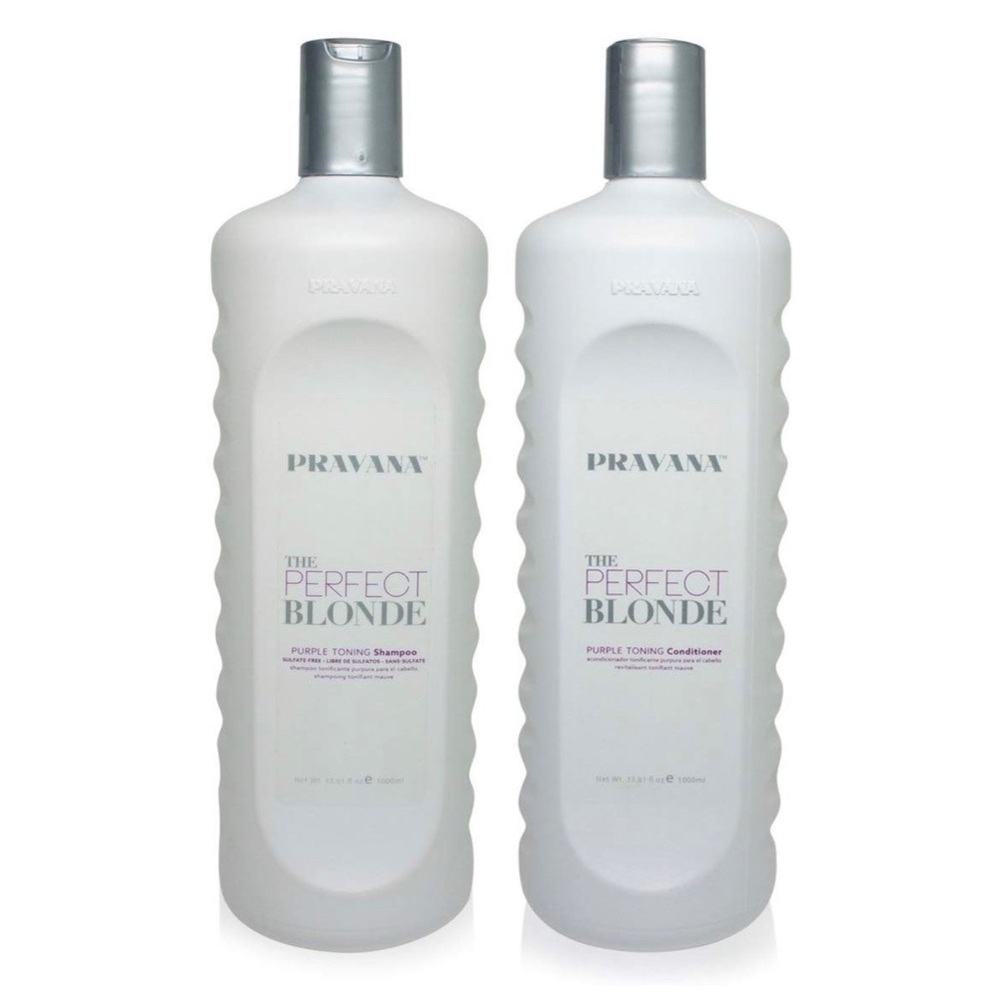 Pravana Purple Toning Shampoo and Conditioner